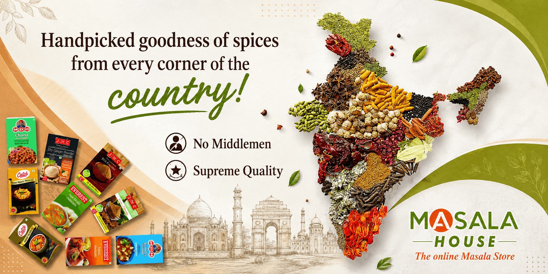 Masala House – Handpicked Indian Spices from Across India, No Middlemen, Supreme Quality